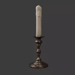 Medival Candlestick 3D model