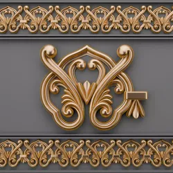 Mk Trim Ornament Vol6 22 3D model