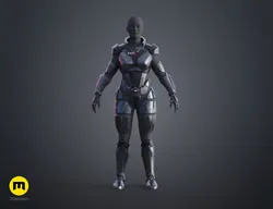 N7 Female Shepard Armor – Mass Effect