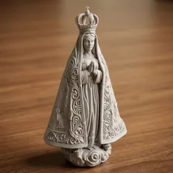 Our Lady Aparecida Statue 3D print model