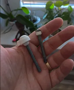replacement wing cap for window screw