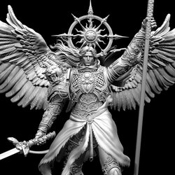 Sanguinius Primarch 3D print model - Premium 3D Model | STLFinder