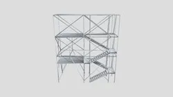 Scaffold Stairs Steel construction
