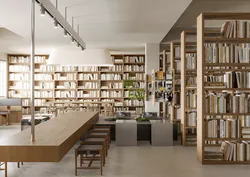 School library - bookcase - bookshelf 3D model