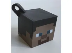 Steve head keychain