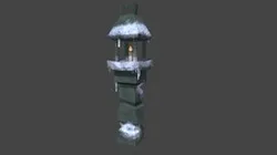 Stone Pillar Lantern