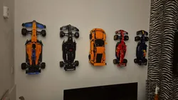 Wall Mount lego technic 1:8 82mm 60 degrees