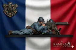 WW1 French Machine Gunner