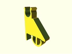 2004 Subaru Forester Bonnet Stay Clip (printable)