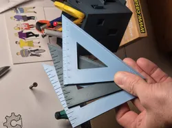 45-degree drafting triangle