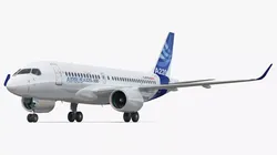 Airbus A220 300 Detailed Cabin 3D model