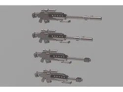 Barrett 50 Cal Bolt Sniper Rifle