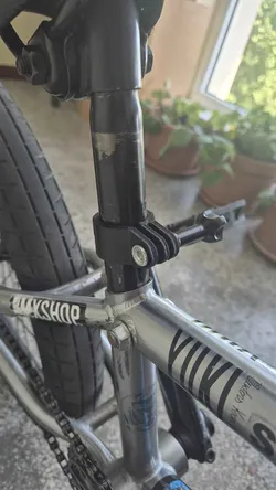 BMX seatpost gopro mount