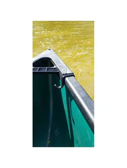 Canoe gunwale clip
