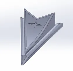 Car Roof Fin Diffuser - Pontiac Logo