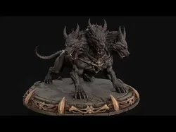 Cerberus 3D Print Ready 2 3D print model