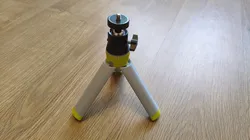 Compact tripod with adjustable leg angles