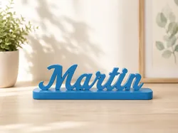 Custom Name Sign–Personalized 3D Printed Name