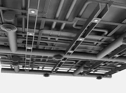 Decorative ceiling Low-poly 3D model