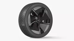 Honda 0-Series Sport Alloy Wheel Black 3D model