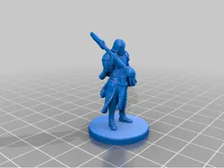 Humanoid Paladin Miniature (Variants)