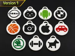 KeyChains MultiColor