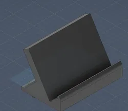 Landscape Phone Stand with Supports
