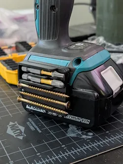 Makita Bit Holder with Magnetic Screw Holder