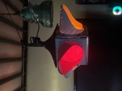 mid-century 4-way flashing traffic beacon light