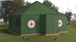 Military Hospital Tent 3D model