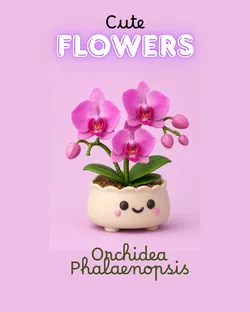 Minimalist Orchid Planter Sculpture F5