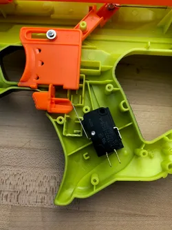 Nerf Rayven Switch Upgraded Rev Switch Mounting Plate