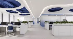 office Low-poly 3D model