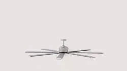 Orbit ceiling fan Low-poly 3D model