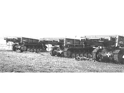Panzer2 Bruckenleger frame bridge