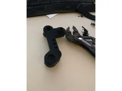 Tank double idler arm w/ upper idler
