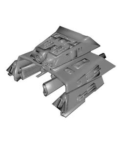 1/350 Vulcan Long Range Shuttle Surak Kit