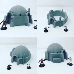 32mm Desert House Terrain for Wargames
