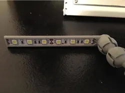 Ball and Socket LED Lamp for 10mm x 50mm LED Strip Sections