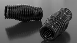 Barrel Coil Spring Black 3D model