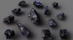 burned ground coal debris scatter PBR photogrammetry Low-poly 3D model