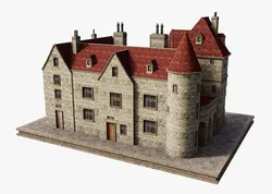 Castle House 3D model