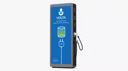 Electric Vehicle Charging Station Volta 3D model