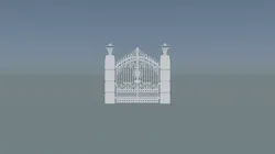 Entrance Gate 3D print model
