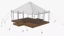 Event Tent 3D model