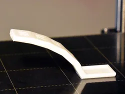 Extreme 80° "Atom 3D" overhang, printed on a Prusa Mk3