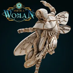 Fairy Warlock - Sacoya - 28/32mm and 75mm