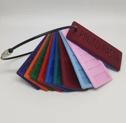 Filament Sample Swatch and Filament Sample Swatch Name
