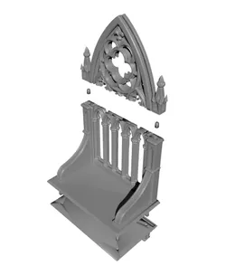 Gothic Arch Display Altair Shelf