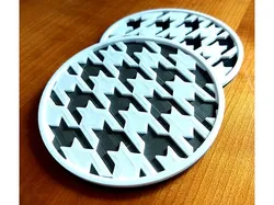 Houndstooth Coaster